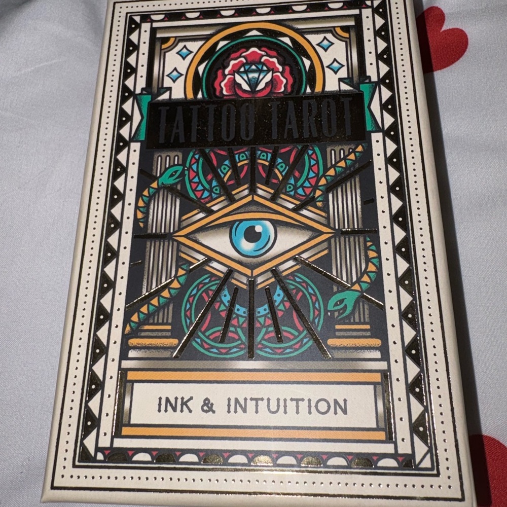 Indigo Tattoo Tarot Deck - Multicolor